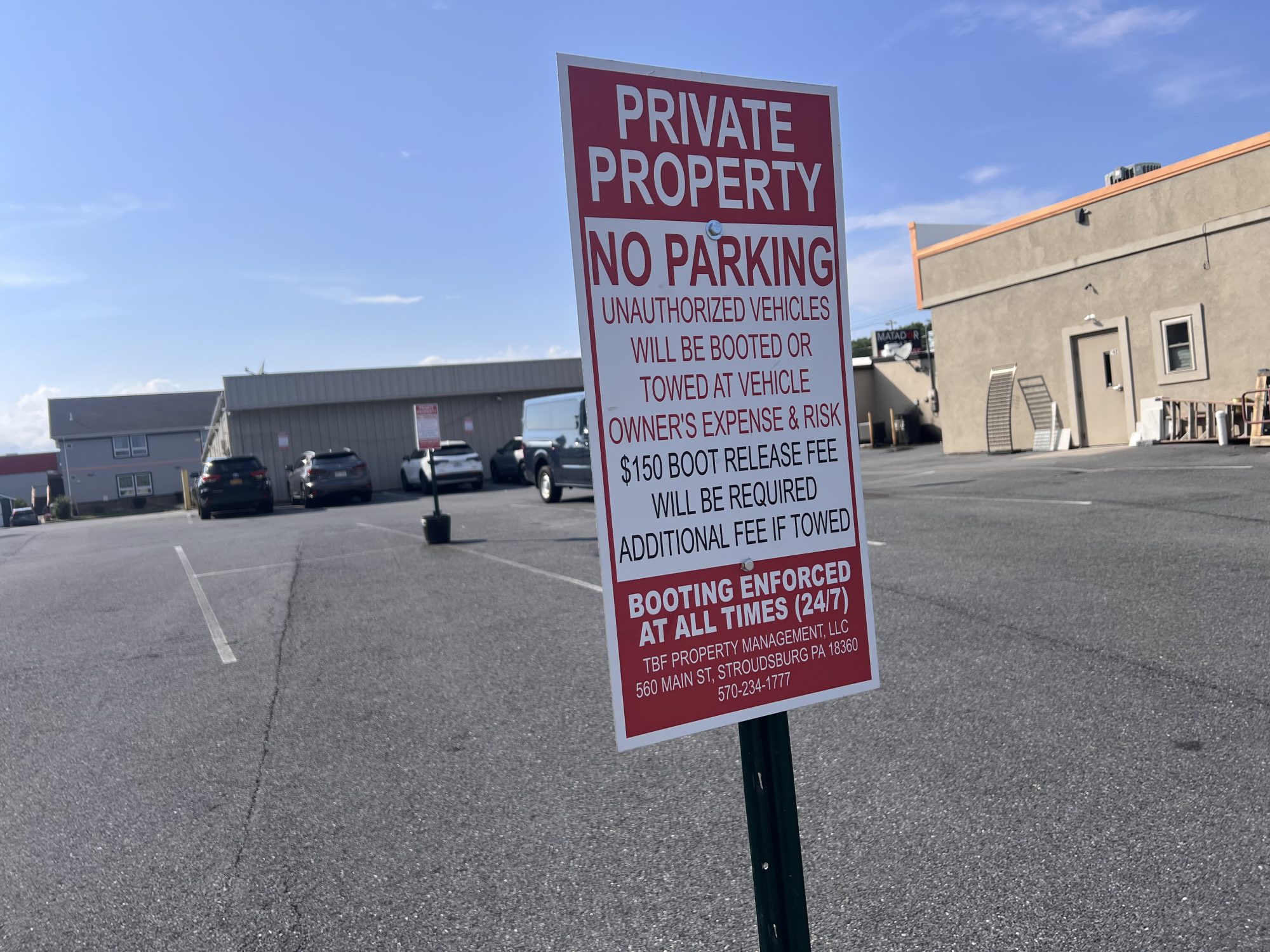 Businesses and Parking Lots we serve in the Poconos